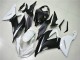Carénages Kawasaki ZX6R 2013-2018 - Blanc Noir Carénages Kawasaki ZX6R 2013-2018 - Blanc Noir
