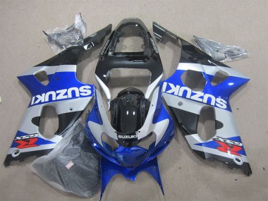Carénages Suzuki GSXR 1000 K1 2000-2002 - Bleu Blanc Décalque