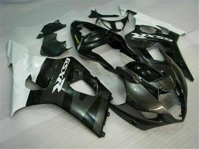 Carénages Suzuki GSXR 1000 K3 2003-2004 - Blanc Noir Carénages Suzuki GSXR 1000 K3 2003-2004 - Blanc Noir