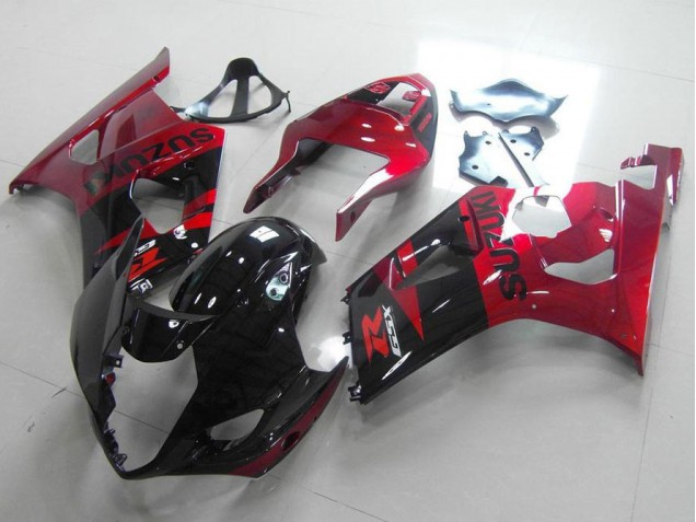 Carénages Suzuki GSXR 1000 K3 2003-2004 - Noir Rouge Carénages Suzuki GSXR 1000 K3 2003-2004 - Noir Rouge