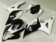Carénages Suzuki GSXR 1000 K5 2005-2006 - Blanc Noir Carénages Suzuki GSXR 1000 K5 2005-2006 - Blanc Noir