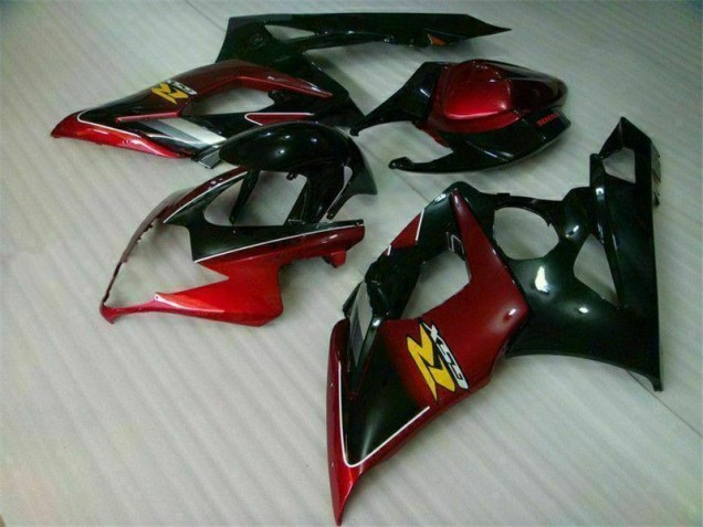 Carénages Suzuki GSXR 1000 K5 2005-2006 - Rouge Noir Carénages Suzuki GSXR 1000 K5 2005-2006 - Rouge Noir