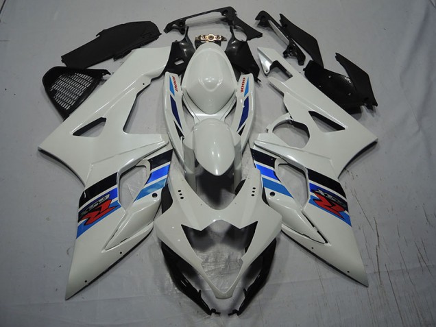 Carénages Suzuki GSXR 1000 K7 2007-2008 - Blanc Bleu Carénages Suzuki GSXR 1000 K7 2007-2008 - Blanc Bleu