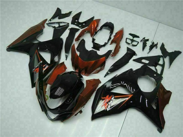 Carénages Suzuki GSXR 1000 K9 2009-2016 - Brun Noir