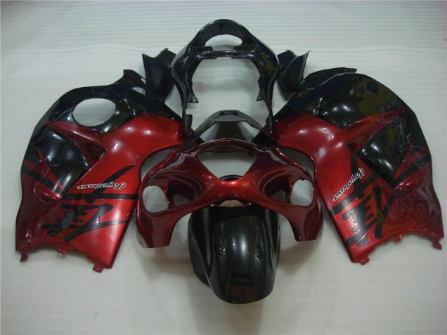 Carénages Suzuki GSXR 1300 Hayabusa 1996-2007 - Rouge Noir Carénages Suzuki GSXR 1300 Hayabusa 1996-2007 - Rouge Noir