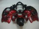 Carénages Suzuki GSXR 1300 Hayabusa 1996-2007 - Rouge Noir Carénages Suzuki GSXR 1300 Hayabusa 1996-2007 - Rouge Noir