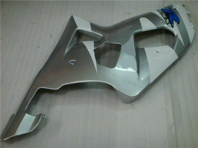 Carénages Suzuki GSXR 600 / 750 K1 K2 K3 2001-2003 - Argent Noir Carénages Suzuki GSXR 600 / 750 K1 K2 K3 2001-2003 - Argent Noir