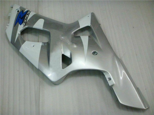 Carénages Suzuki GSXR 600 / 750 K1 K2 K3 2001-2003 - Argent Noir Carénages Suzuki GSXR 600 / 750 K1 K2 K3 2001-2003 - Argent Noir