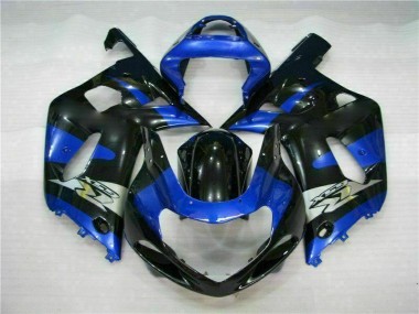 Carénages Suzuki GSXR 600 / 750 K1 K2 K3 2001-2003 - Bleu Noir