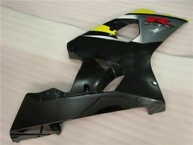 Carénages Suzuki GSXR 600 / 750 K4 2004-2005 - Jaune Noir Carénages Suzuki GSXR 600 / 750 K4 2004-2005 - Jaune Noir