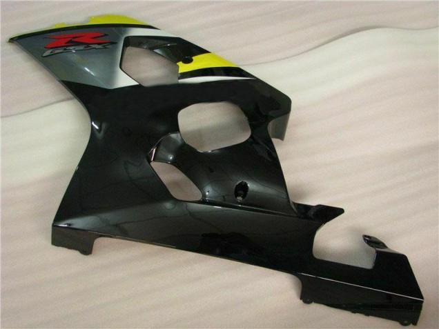 Carénages Suzuki GSXR 600 / 750 K4 2004-2005 - Jaune Noir Carénages Suzuki GSXR 600 / 750 K4 2004-2005 - Jaune Noir