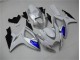 Carénages Suzuki GSXR 600 / 750 K6 2006-2007 - Blanc Bleu Carénages Suzuki GSXR 600 / 750 K6 2006-2007 - Blanc Bleu