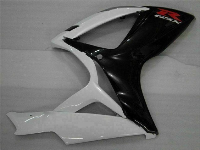 Carénages Suzuki GSXR 600 / 750 K6 2006-2007 - Blanc Noir