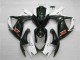 Carénages Suzuki GSXR 600 / 750 K6 2006-2007 - Blanc Noir