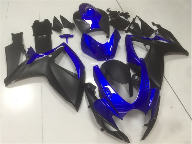 Carénages Suzuki GSXR 600 / 750 K6 2006-2007 - Noir Bleu Carénages Suzuki GSXR 600 / 750 K6 2006-2007 - Noir Bleu