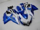 Carénages Suzuki GSXR 600 / 750 K8 2008-2010 - Blanc Bleu Carénages Suzuki GSXR 600 / 750 K8 2008-2010 - Blanc Bleu