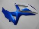Carénages Suzuki GSXR 600 / 750 K8 2008-2010 - Blanc Bleu Carénages Suzuki GSXR 600 / 750 K8 2008-2010 - Blanc Bleu