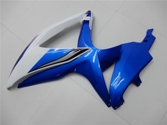 Carénages Suzuki GSXR 600 / 750 K8 2008-2010 - Blanc Bleu Carénages Suzuki GSXR 600 / 750 K8 2008-2010 - Blanc Bleu