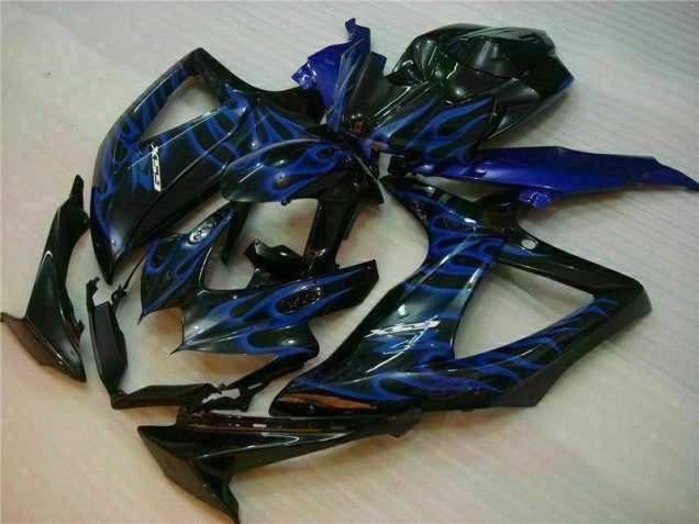 Carénages Suzuki GSXR 600 / 750 K8 2008-2010 - Bleu Noir Carénages Suzuki GSXR 600 / 750 K8 2008-2010 - Bleu Noir