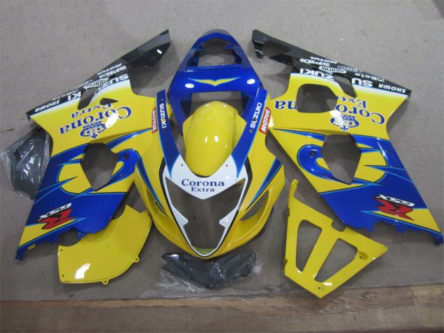 Carénages Suzuki GSXR 600 K4 2004-2005 - Jaune Bleu Corona Extra Carénages Suzuki GSXR 600 K4 2004-2005 - Jaune Bleu Corona Extra