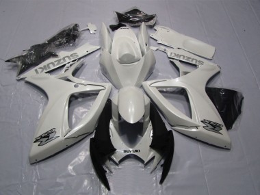 Carénages Suzuki GSXR 600 K6 2006-2007 - Blanc