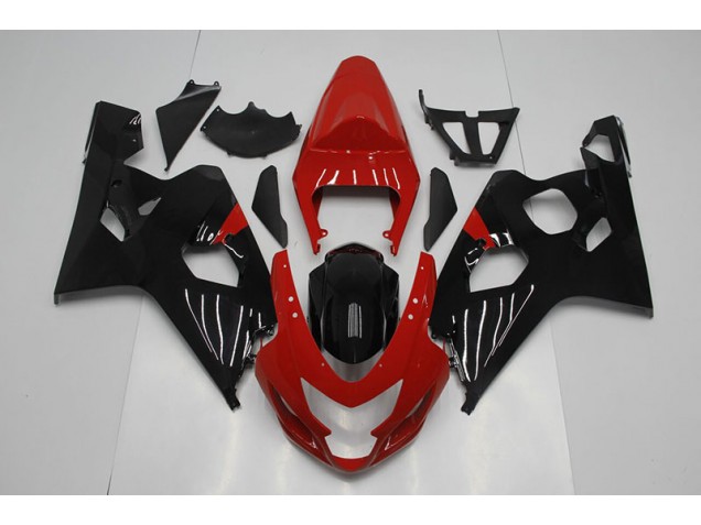 Carénages Suzuki GSXR 750 K4 2004-2005 - Rouge Noir Carénages Suzuki GSXR 750 K4 2004-2005 - Rouge Noir