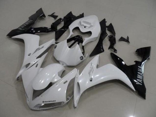 Carénages Yamaha R1 2004-2006 - Blanc Noir Carénages Yamaha R1 2004-2006 - Blanc Noir
