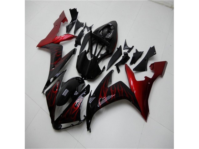 Carénages Yamaha R1 2004-2006 - Rouge Noir Carénages Yamaha R1 2004-2006 - Rouge Noir