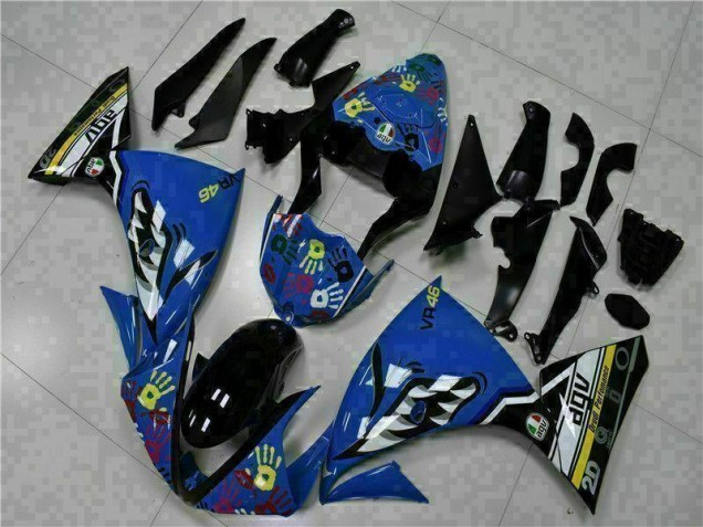Carénages Yamaha R1 2009-2011 - Bleu Carénages Yamaha R1 2009-2011 - Bleu