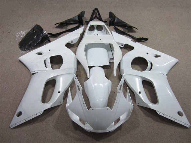 Carénages Yamaha R6 1998-2002 - Blanc Carénages Yamaha R6 1998-2002 - Blanc