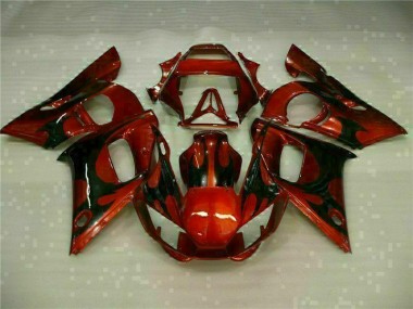 Carénages Yamaha R6 1998-2002 - Brun