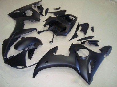 Carénages Yamaha R6 2003-2005 - Noir Mat