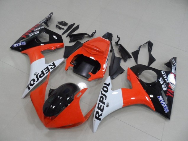 Carénages Yamaha R6 2003-2005 - Repsol Carénages Yamaha R6 2003-2005 - Repsol