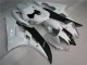 Carénages Yamaha R6 2006-2007 - Blanc Noir Carénages Yamaha R6 2006-2007 - Blanc Noir