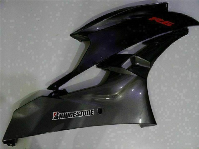 Carénages Yamaha R6 2006-2007 - Gris Noir Carénages Yamaha R6 2006-2007 - Gris Noir