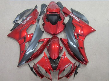 Carénages Yamaha R6 2006-2007 - Rouge