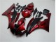 Carénages Yamaha R6 2006-2007 - Rouge Noir Carénages Yamaha R6 2006-2007 - Rouge Noir
