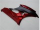 Carénages Yamaha R6 2006-2007 - Rouge Noir Carénages Yamaha R6 2006-2007 - Rouge Noir
