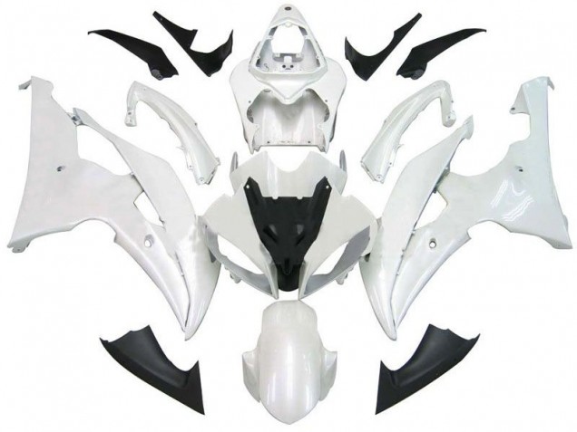 Carénages Yamaha R6 2008-2016 - Blanc Nacré Carénages Yamaha R6 2008-2016 - Blanc Nacré