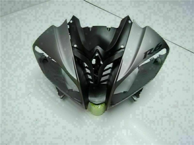 Carénages Yamaha R6 2008-2016 - Gris Noir