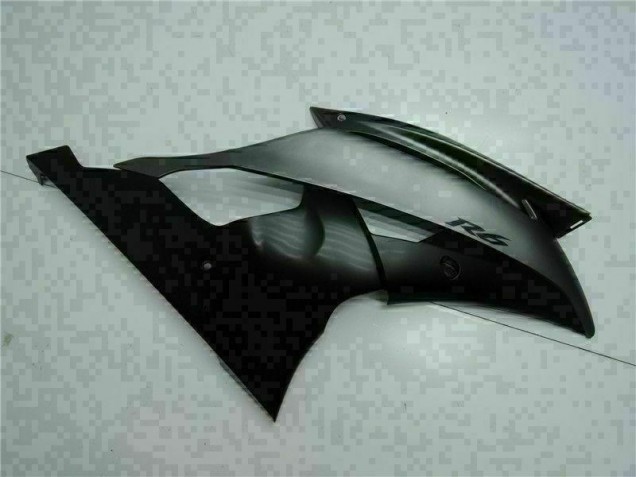 Carénages Yamaha R6 2008-2016 - Gris Noir