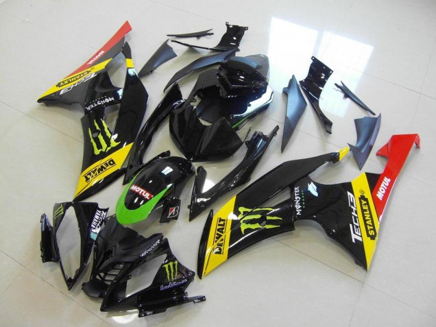 Carénages Yamaha R6 2008-2016 - Jaune Monster Carénages Yamaha R6 2008-2016 - Jaune Monster