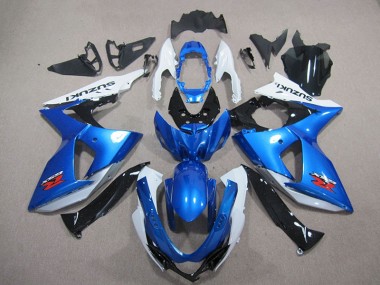 Carénages de Rechange Suzuki GSXR 1000 K9 2009-2016 - Bleu Blanc