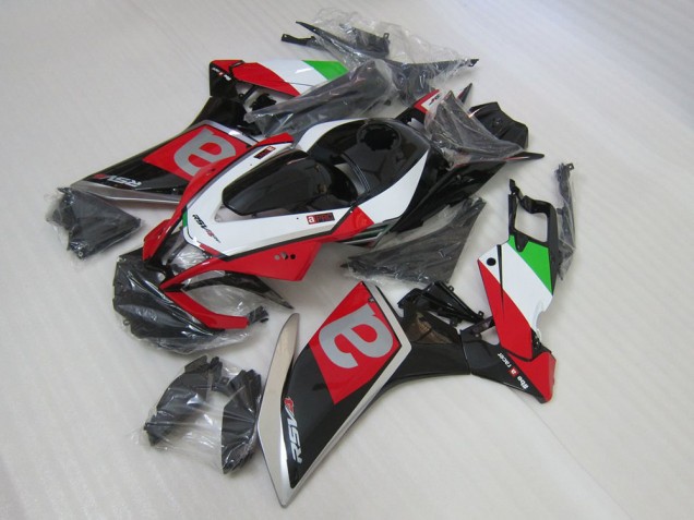 Carrosserie Aprilia RSV4 2009-2015 - Noir Rouge Carrosserie Aprilia RSV4 2009-2015 - Noir Rouge