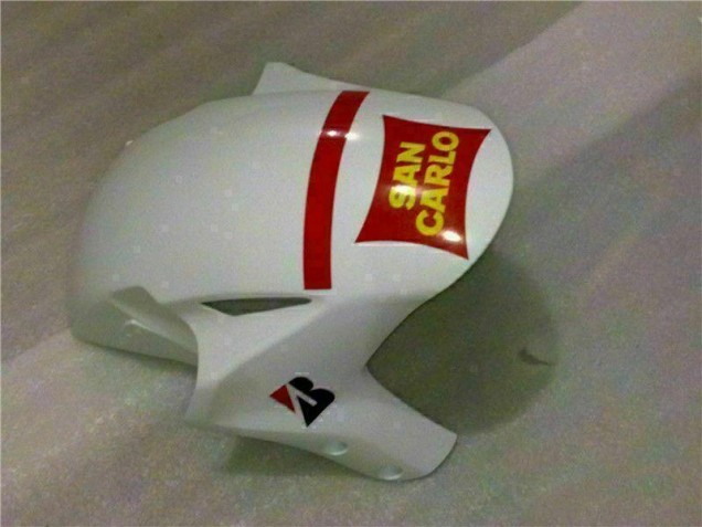 Carrosserie Honda CBR 1000 RR 2004-2005 - Blanc Rouge Carrosserie Honda CBR 1000 RR 2004-2005 - Blanc Rouge