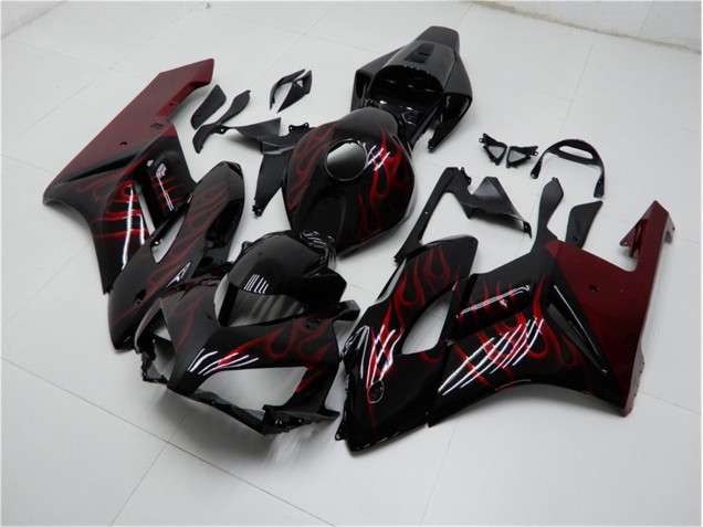 Carrosserie Honda CBR 1000 RR 2004-2005 - Rouge Noir