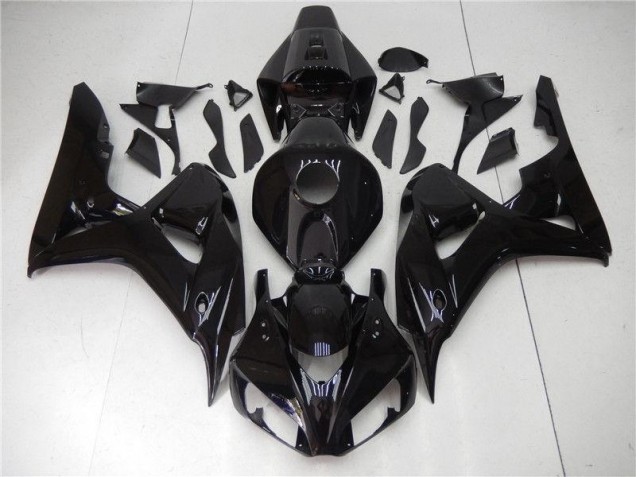 Carrosserie Honda CBR 1000 RR 2006-2007 - Noir Brillant Carrosserie Honda CBR 1000 RR 2006-2007 - Noir Brillant