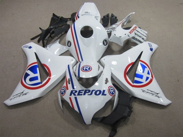 Carrosserie Honda CBR 1000 RR 2008-2011 - Blanc Bleu Repsol Carrosserie Honda CBR 1000 RR 2008-2011 - Blanc Bleu Repsol