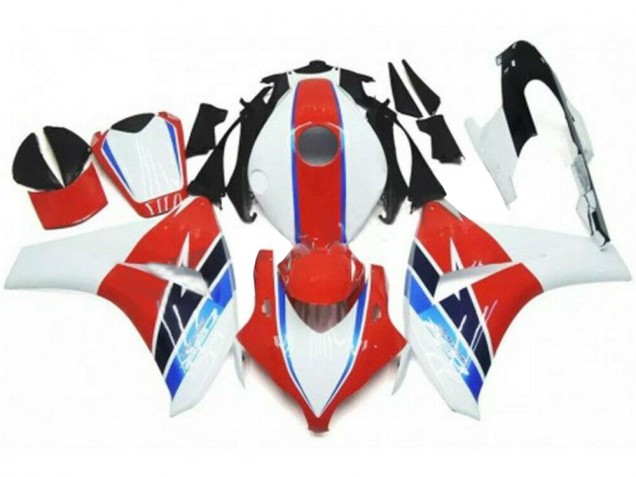 Carrosserie Honda CBR 1000 RR 2008-2011 - Rouge Blanc Carrosserie Honda CBR 1000 RR 2008-2011 - Rouge Blanc