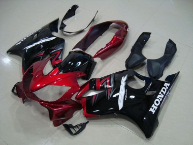 Carrosserie Honda CBR 600 F4i 2004-2007 - Noir Rouge